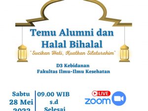 Temu Alumni & Halal Bihalal  D3 Kebidanan Universitas Alma Ata