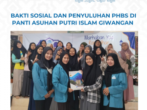SOCIAL SERVICE AND CLEAN AND HEALTHY BEHAVIOUR (PHBS) COUNSELLING AT THE GIWANGAN ISLAMIC GIRLS ORPHANAGE
