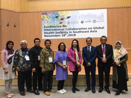 Rektor Universitas Alma Ata Bersama Delegasi Program Studi S1 Gizi menghadiri Conference for International Collaboration on Global Health Security in Southeast Asia
