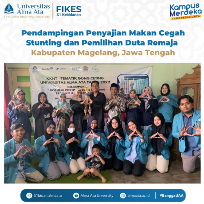 Assistance in the Presentation of 14000 Menus to Prevent Stunting and Selection of Youth Ambassadors in Japan Village, Magelang District, Central Java
