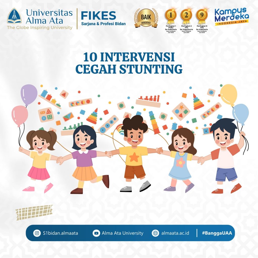 10 INTERVENSI STUNTING - Fakultas Ilmu-Ilmu Kesehatan