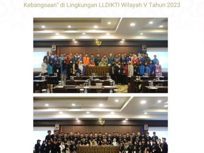 Program Penguatan Wawasan Kebangsaan di Lingkungan LLDIKTI Wil. V