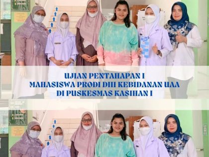 Ujian Pertahapan I Mahasiswa D3 Kebidanan di Puskesmas Kasihan I