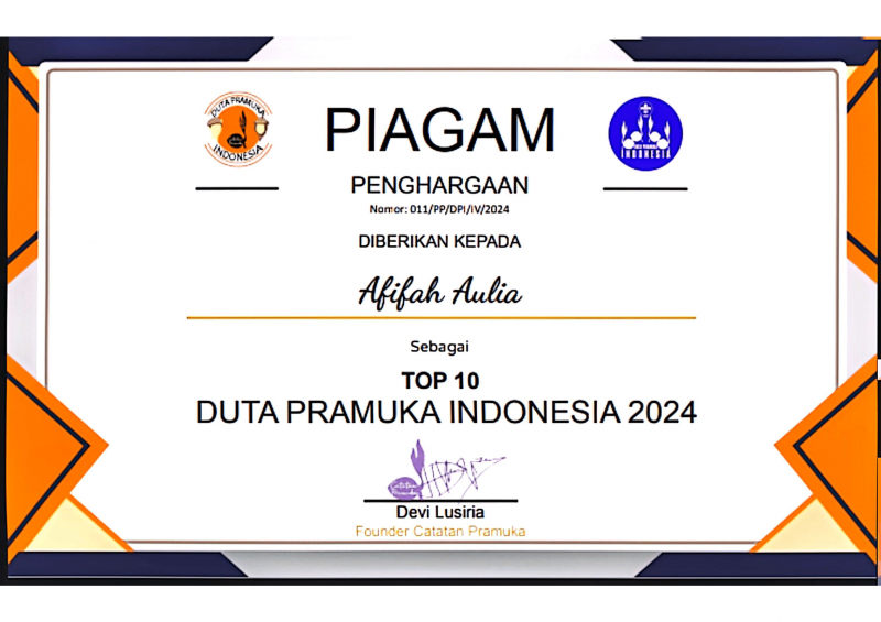 Duta Pramuka Indonesia 2024