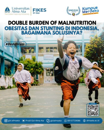 Double Burden of Malnutrition: Obesitas dan Stunting di Indonesia, Bagaimana Solusinya?