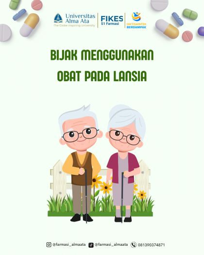 Bijak menggunakan Obat pada Lansia