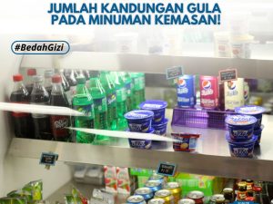 Yuk Cari Tau Jumlah Kandungan Gula Pada Minuman Kemasan!