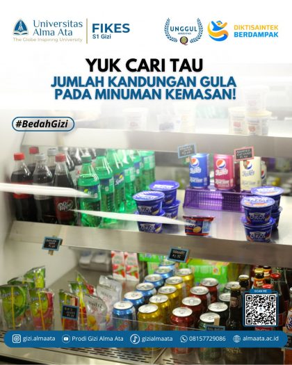 Yuk Cari Tau Jumlah Kandungan Gula Pada Minuman Kemasan!