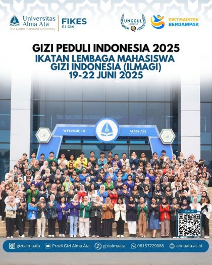 Gizi Peduli Indonesia 2025: Mahasiswa Gizi dari Seluruh Indonesia Berkumpul di Universitas Alma Ata Bahas Diversifikasi Pangan Lokal
