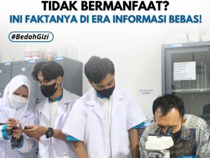 Benarkah Jurusan Gizi Tidak Bermanfaat? Ini Faktanya di Era Informasi Bebas!