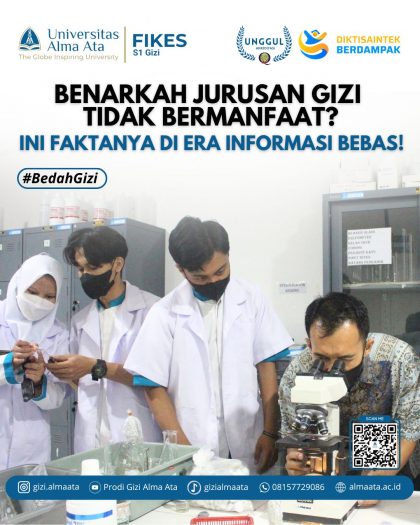 Benarkah Jurusan Gizi Tidak Bermanfaat? Ini Faktanya di Era Informasi Bebas!